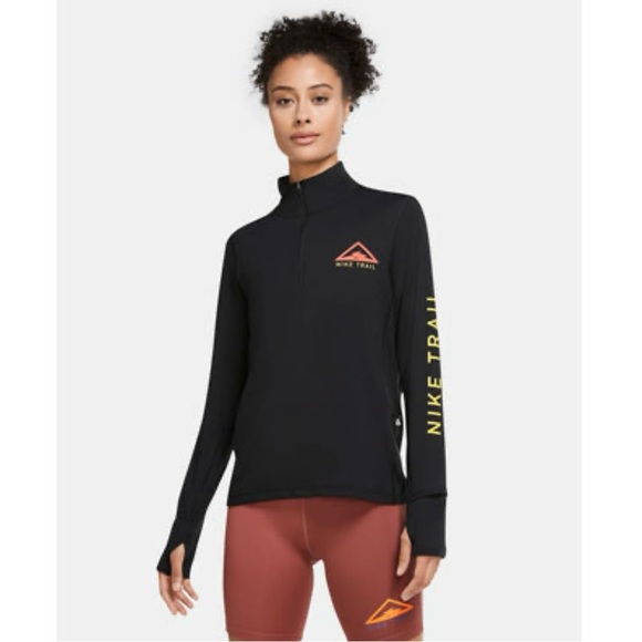 Nike Element Women’s 1/2-Zip Trail Running Top Size L - Picture 1 of 12